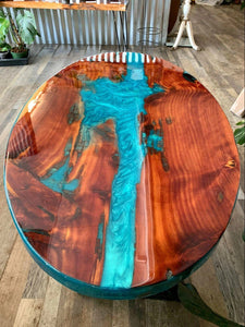 Epoxy Oval Tables