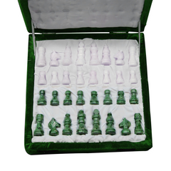 Handmade Marble Chess Table with Floral Inlay – Luxury Octagon Game Table